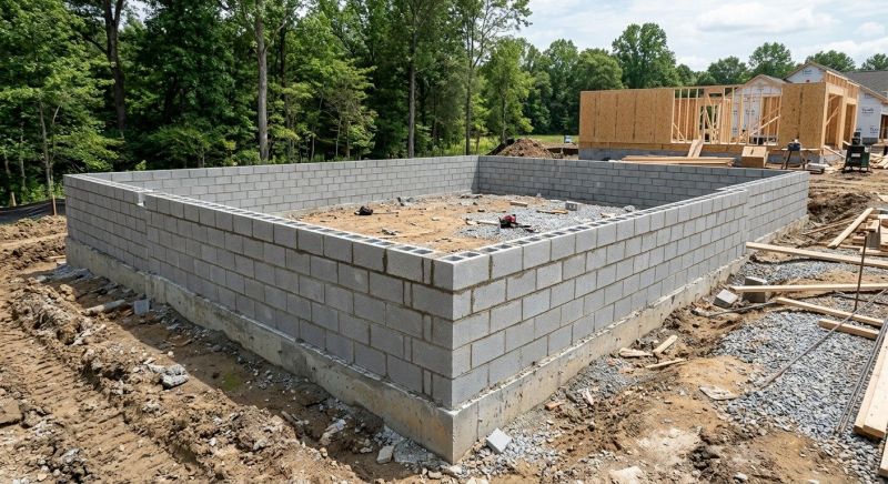 Brick Foundation Installation in Boston, MA