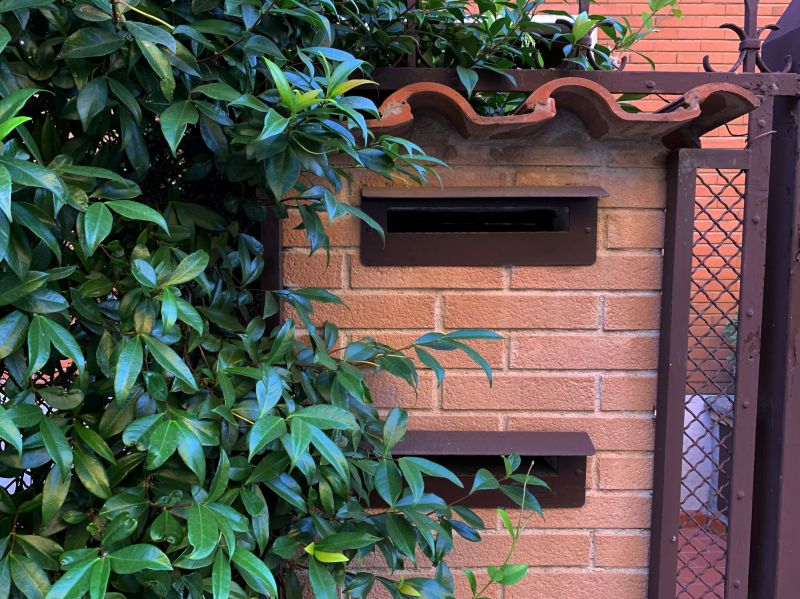 Brick Mailbox with New Brickwork